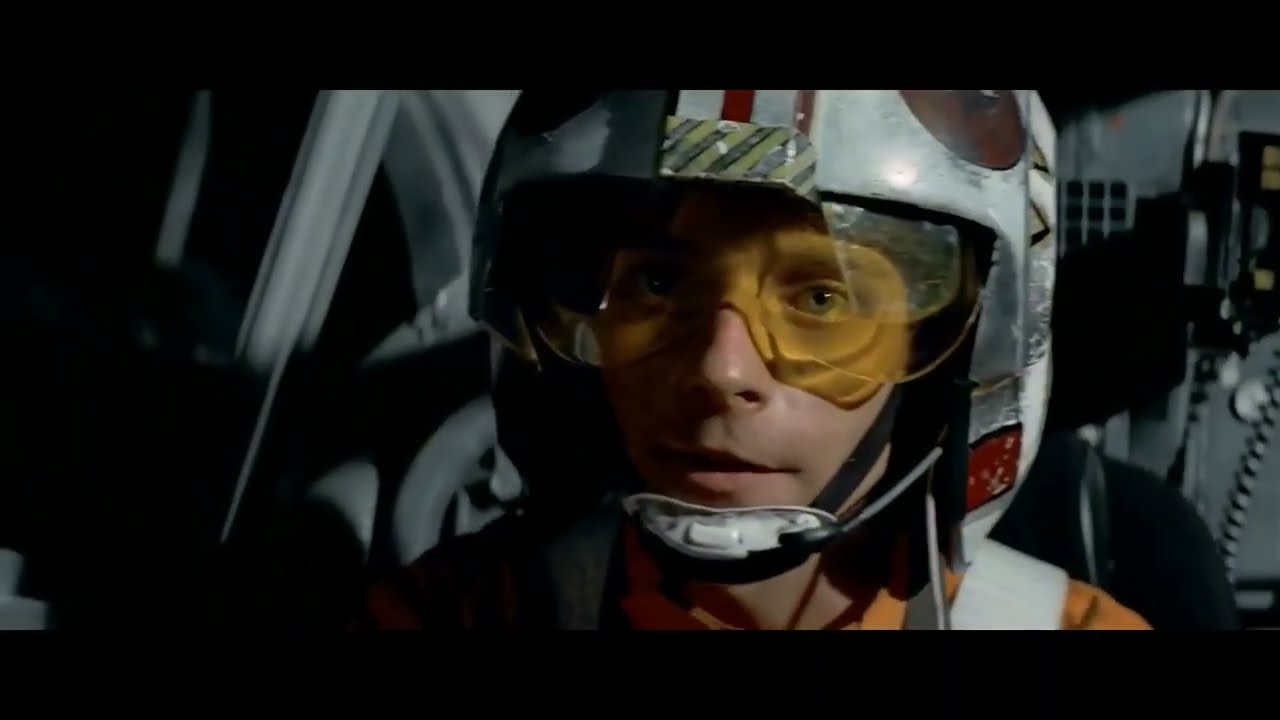 Luke Skywalker at the Battle of D'Qar (Star Wars Fan Edit)
