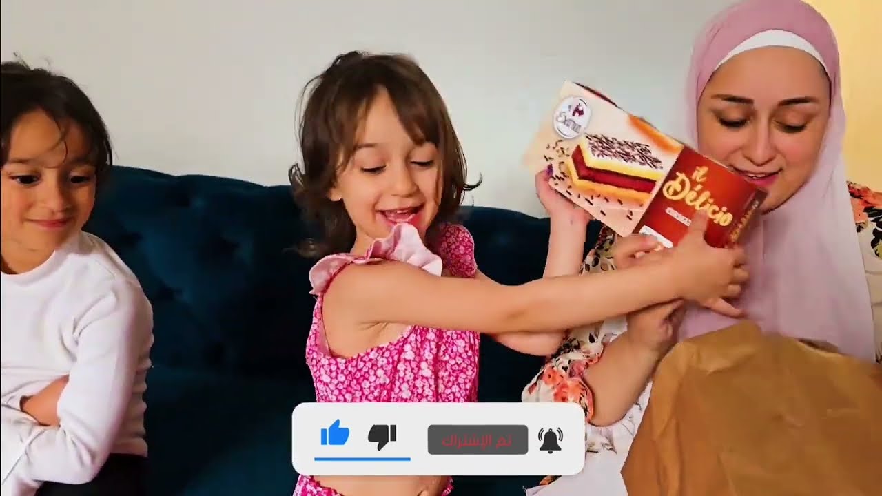 ماما اختبرت غنى ودللت أسيل بس 😭