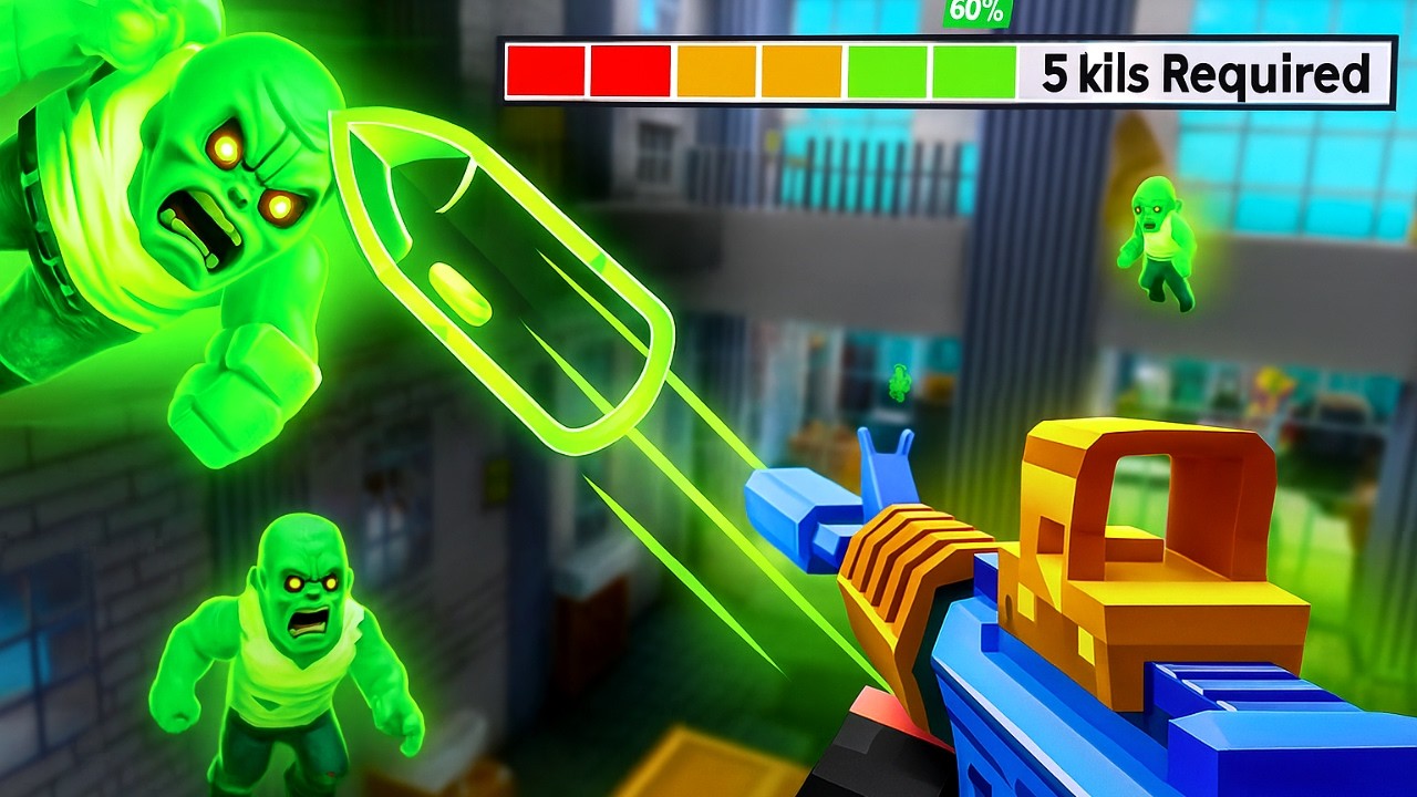 ONLY HEADSHOTS! 💥 Survive the Zombie Infection or Lose It All! (Minefun.io #190)