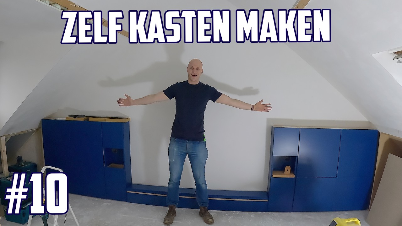 Van Zolder tot Droom Slaapkamer? - #10 Kasten bouwen