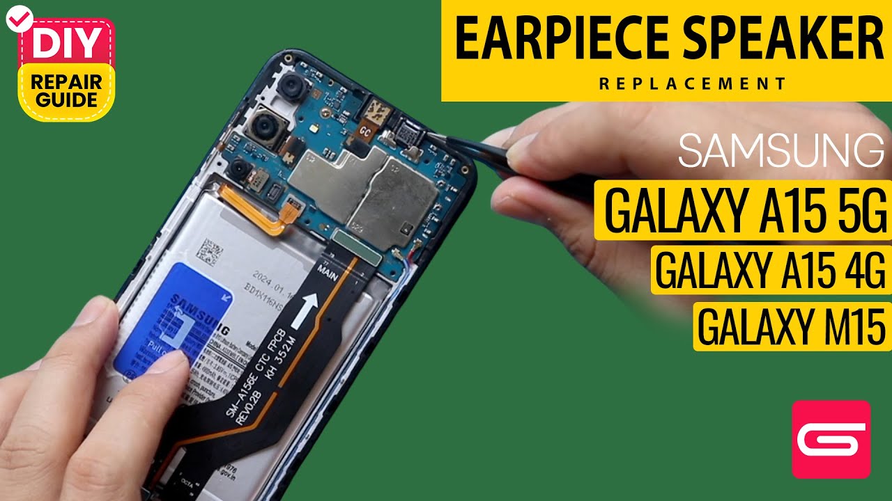 Замена динамика на Samsung Galaxy A15 5G