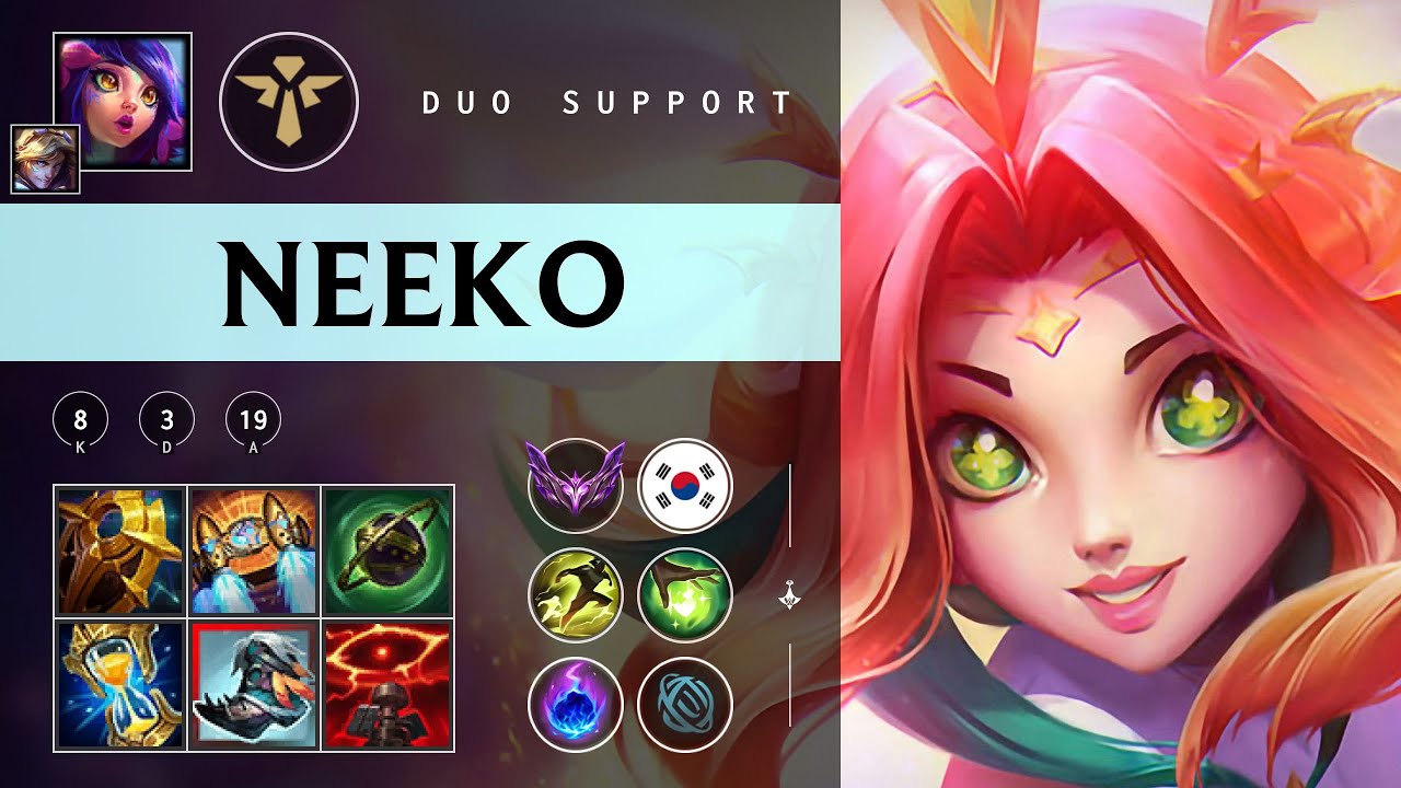 Neeko Support vs Braum - KR Master Patch 25.23