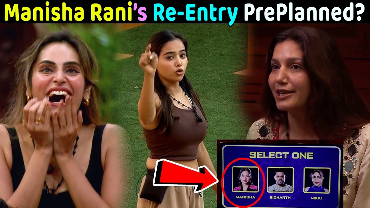 Manisha Rani's Re Entry preplan for Sapna Chaudhary