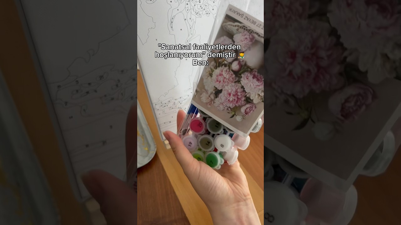 Yeni hobi kilidi a&ccedil;ıldııı asmr🎨🤓 #shorts #anxietyrelief