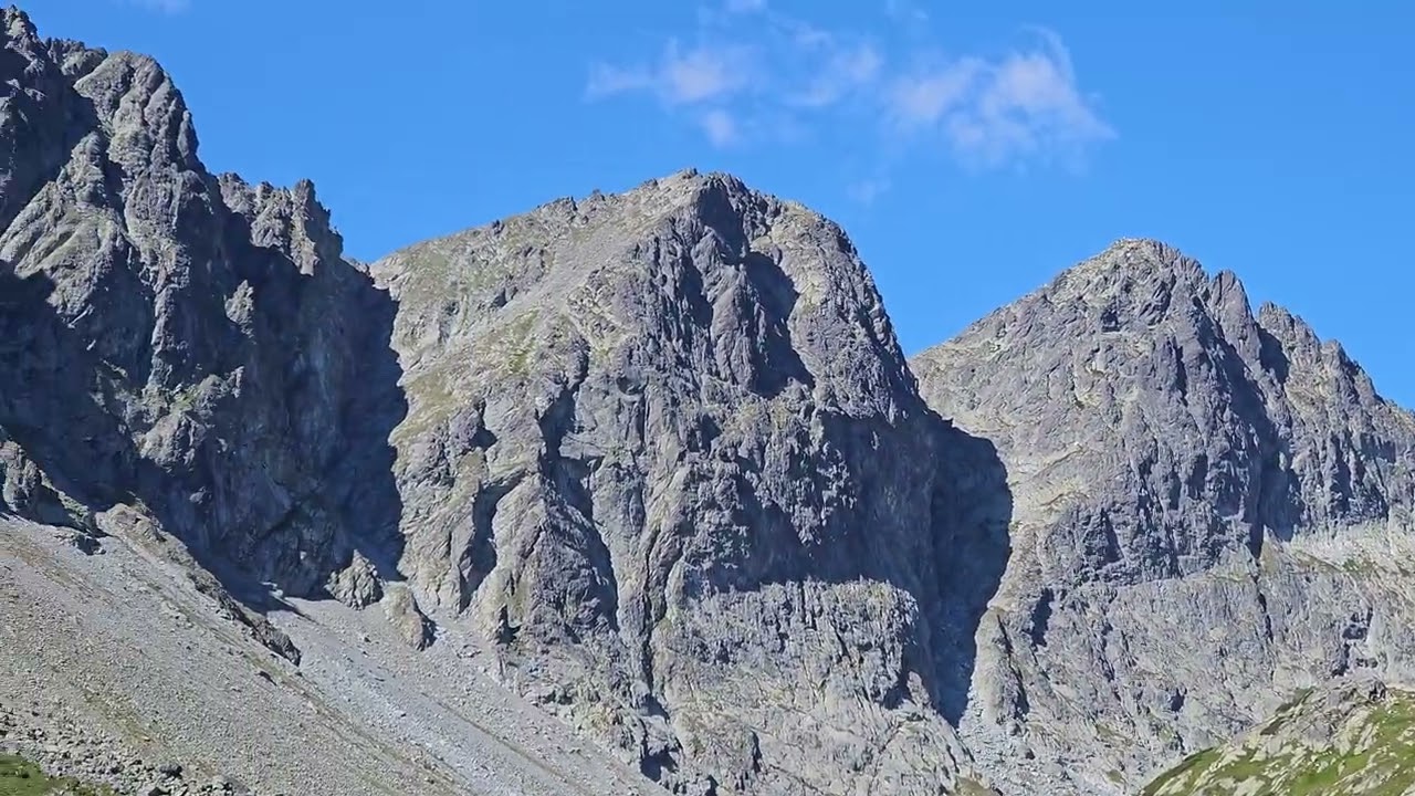 Tatry Wysokie Słowacja - przełęcze Rohatka, Polski Grzebień (Vysoké Tatry - Prielom, Poľský hrebeň)