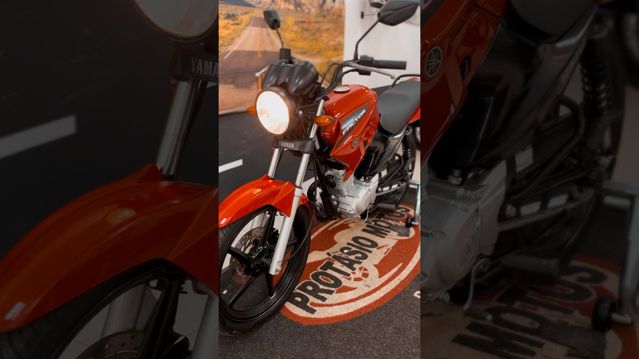 FACTOR 125 🚀🗓️ 2014 #moto #motos #factor125 #yamaha #duasrodas #protasiomotos#fy #viralv&iacute;deos
