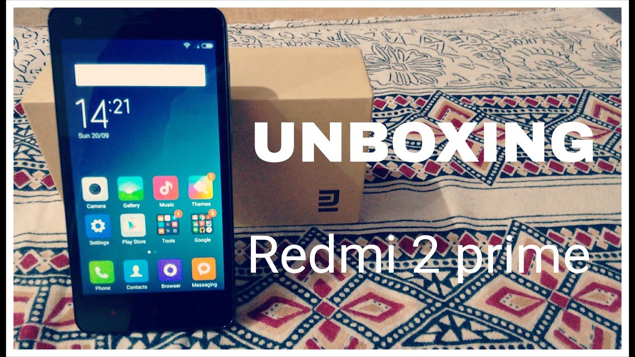 MI Redmi 2 Prime Unboxing