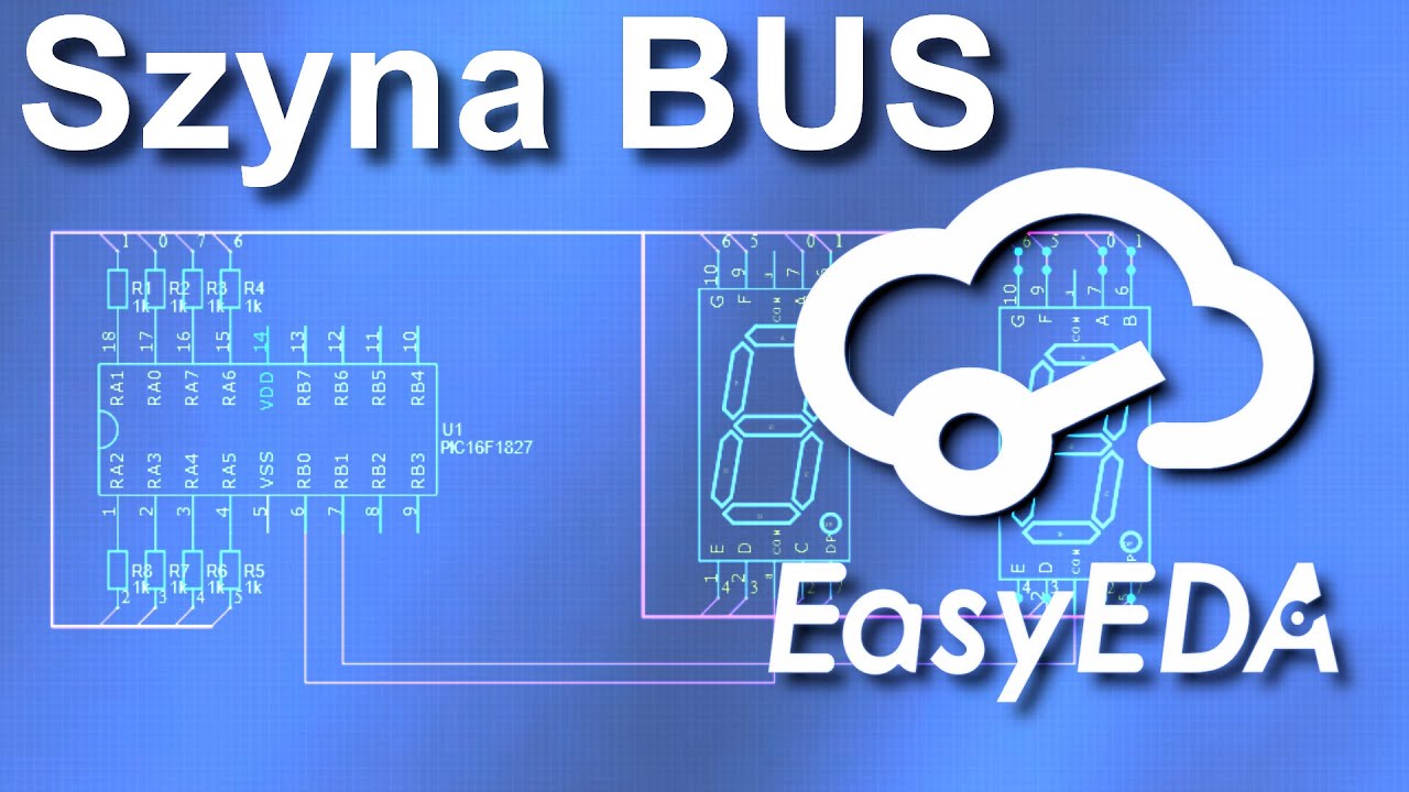 EasyEDA #4. Narzędzie: szyna Bus