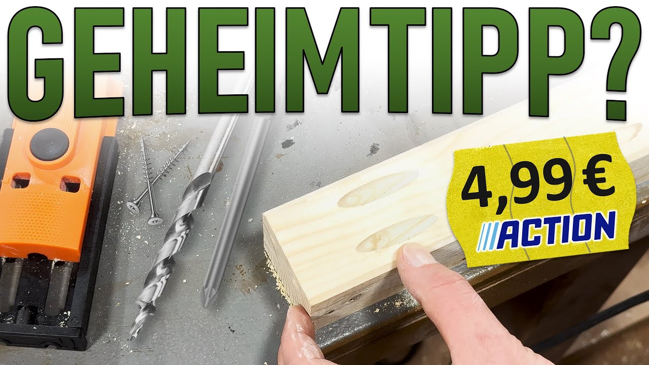 POCKET HOLE Holzverbindungen für nur 5€ vom Discounter ACTION - Können WOLFCRAFT und KREG einpacken?