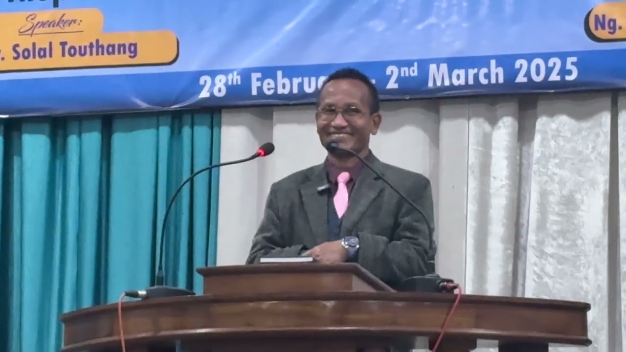 Rev Solal Topic1: Mission ipi ham, eimi te dinga galjona le khantou  chu mission toh iti kisamkai am