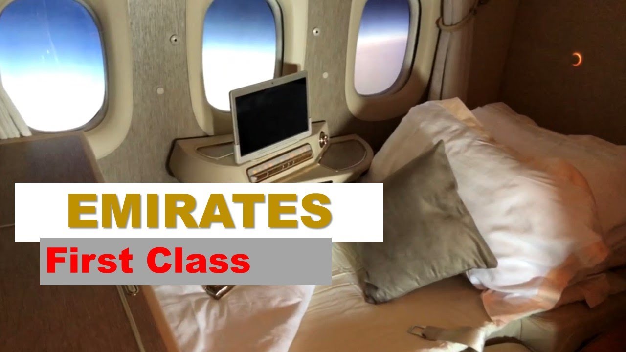 NEW EMIRATES FIRST CLASS B777 Dubai to Tokyo EK312 (flight-report)