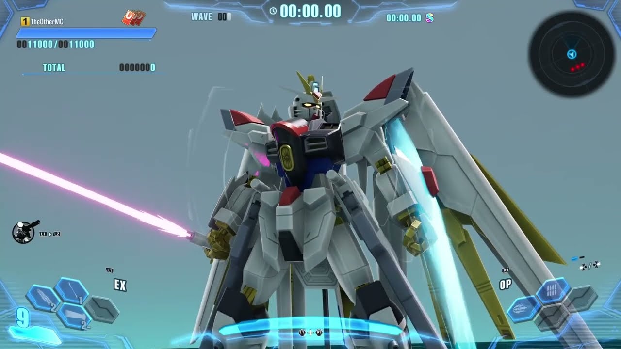 Mighty Strike Freedom | Every Unique Action, EX and Option || Gundam Breaker 4