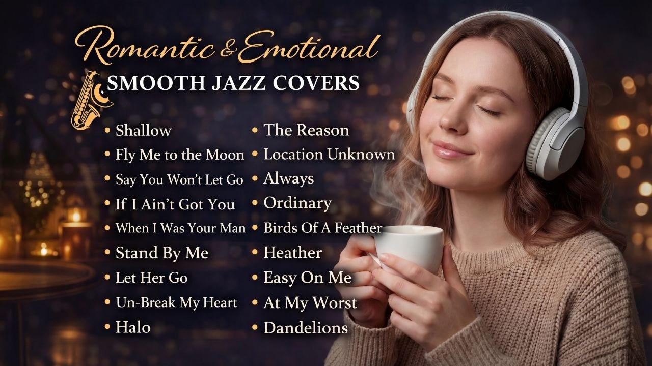 🎷 Smooth Jazz Love Songs – Emotional & Relaxing Late Night Playlist