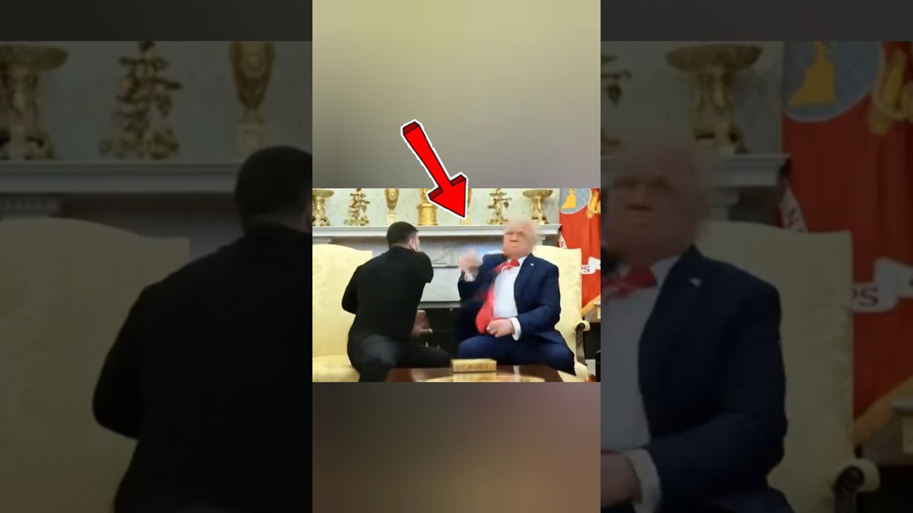 #Trump and #Ukrainian President #Zelensky clash at the White House #ai #midjourney #army