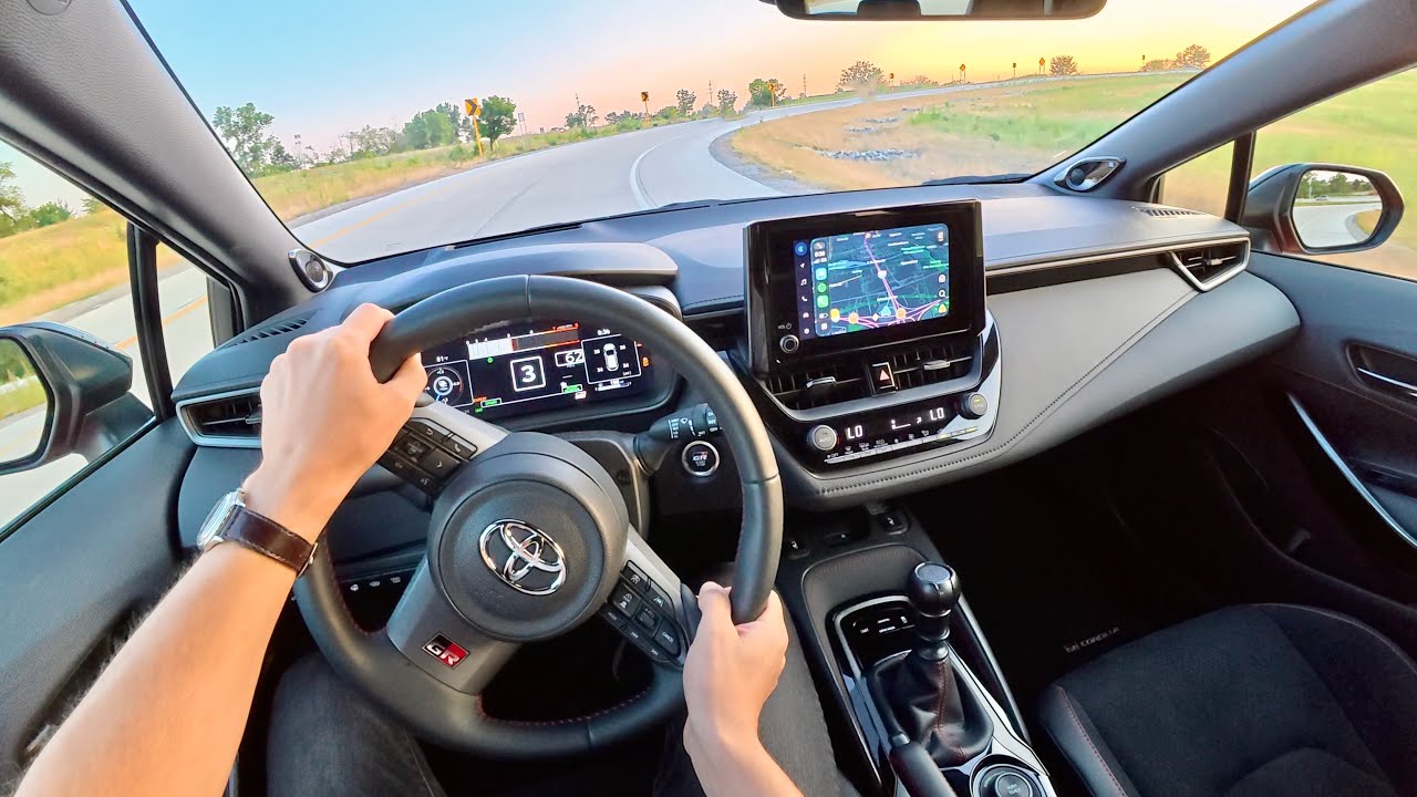 Toyota GR Corolla Premium Plus 2026 &mdash; впечатления от вождения (POV)