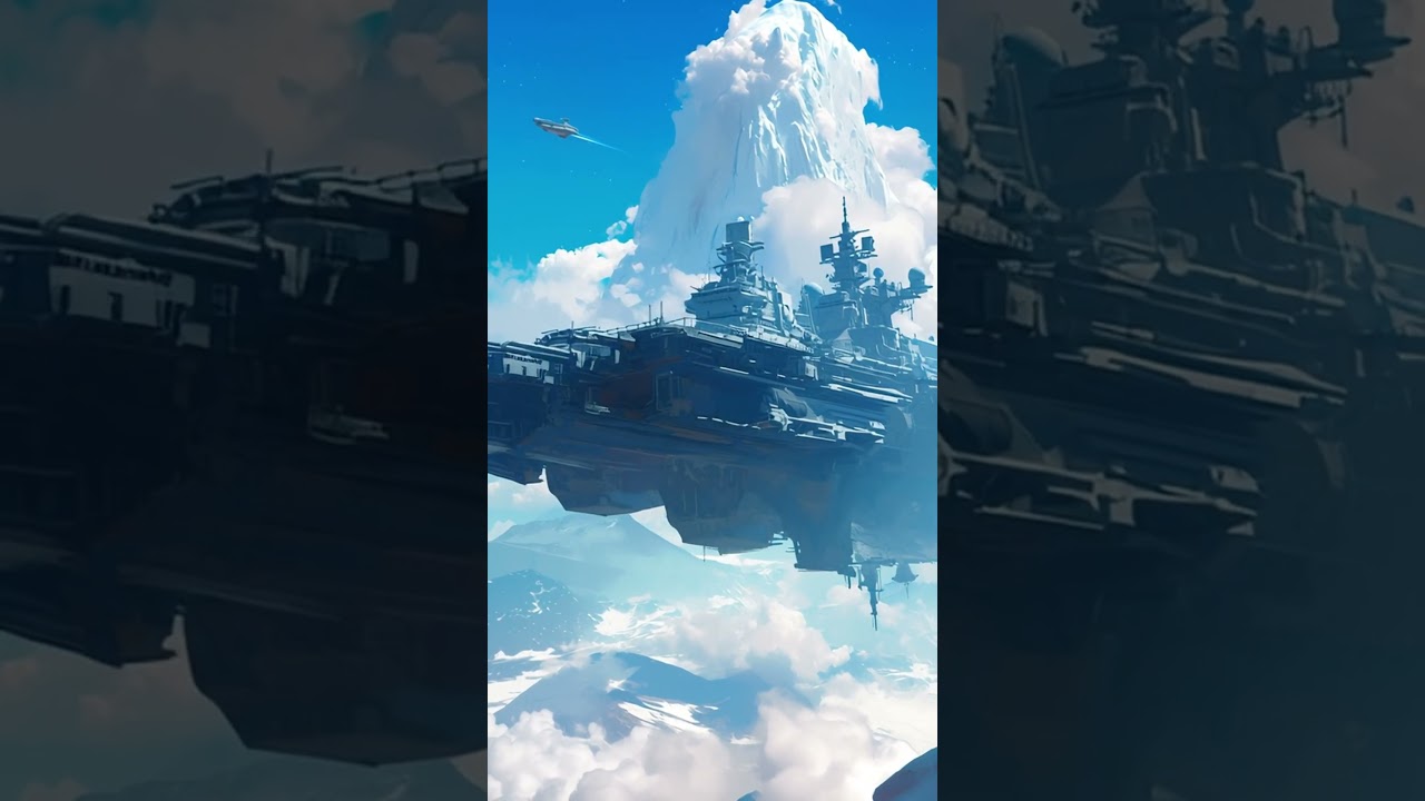 The Warship in the Mountain #YouTubeShorts #GalacticLegends #SciFiLore #scifishorts #scifi