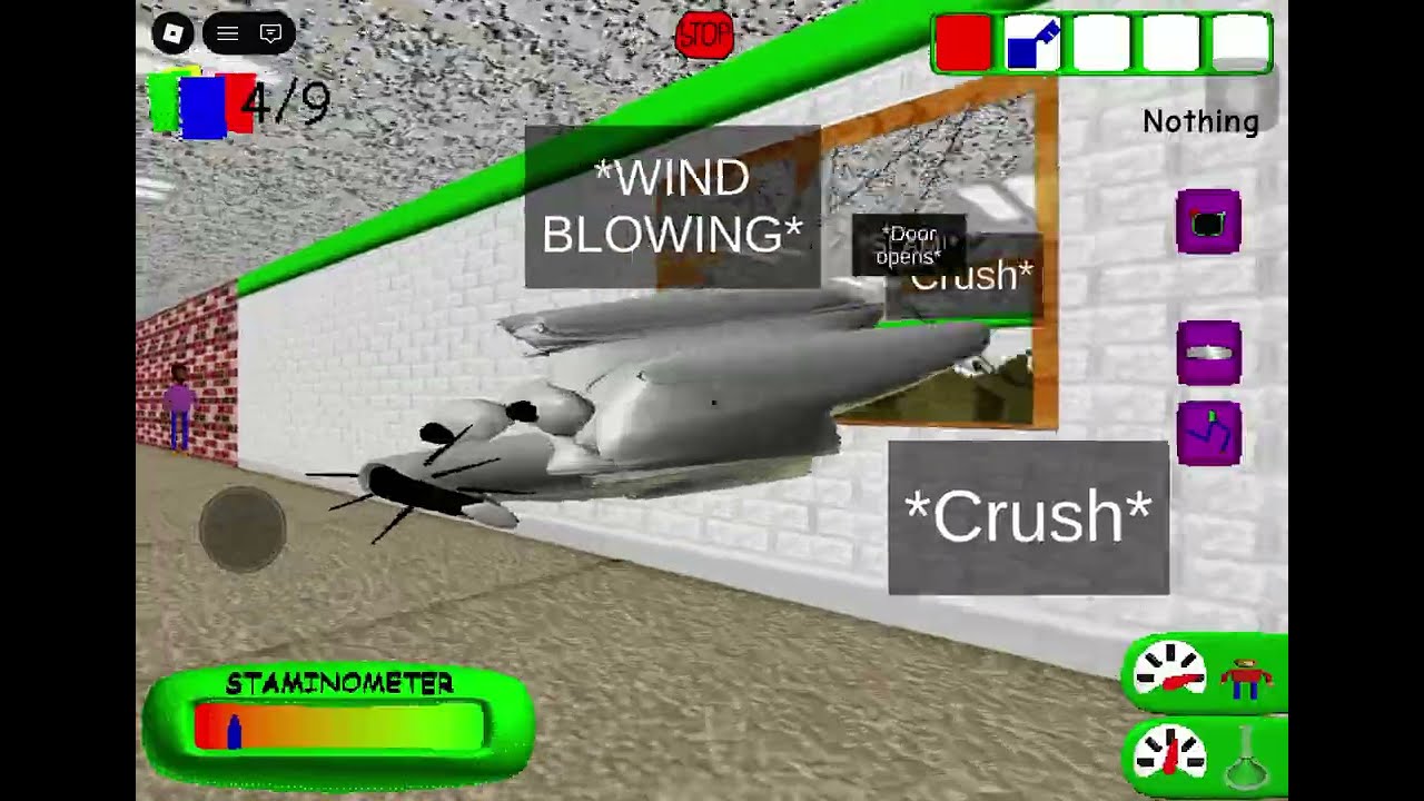 S:2 E:9 lnvislbility Elixirs Dr. Reflex Beans Baldi Basics Maker 2  Square Key Escape! 363