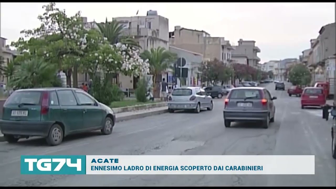 ACATE - ENNESIMO LADRO DI ENERGIA SCOPERTO DAI CARABINIERI