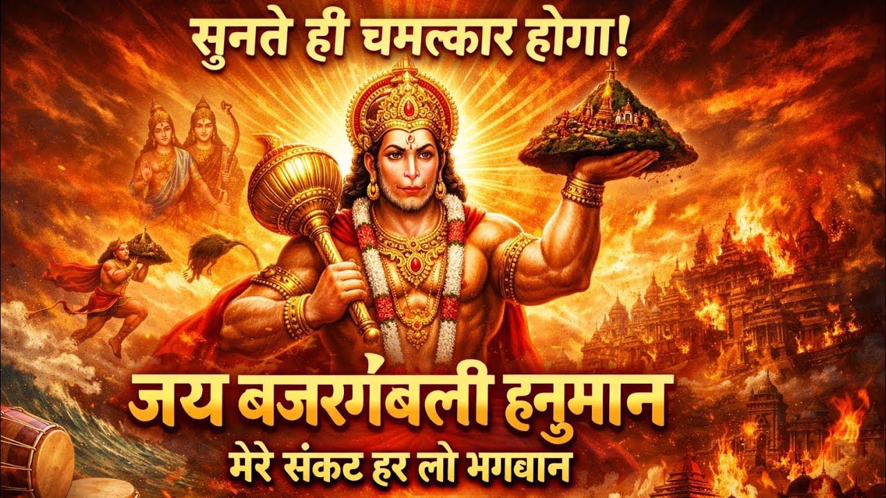 जो सुने बिना नहीं रह पाए | हनुमान जी का सबसे भावुक और शक्तिशाली भजन | सुनते ही रोंगटे खड़े हो जाएंगे