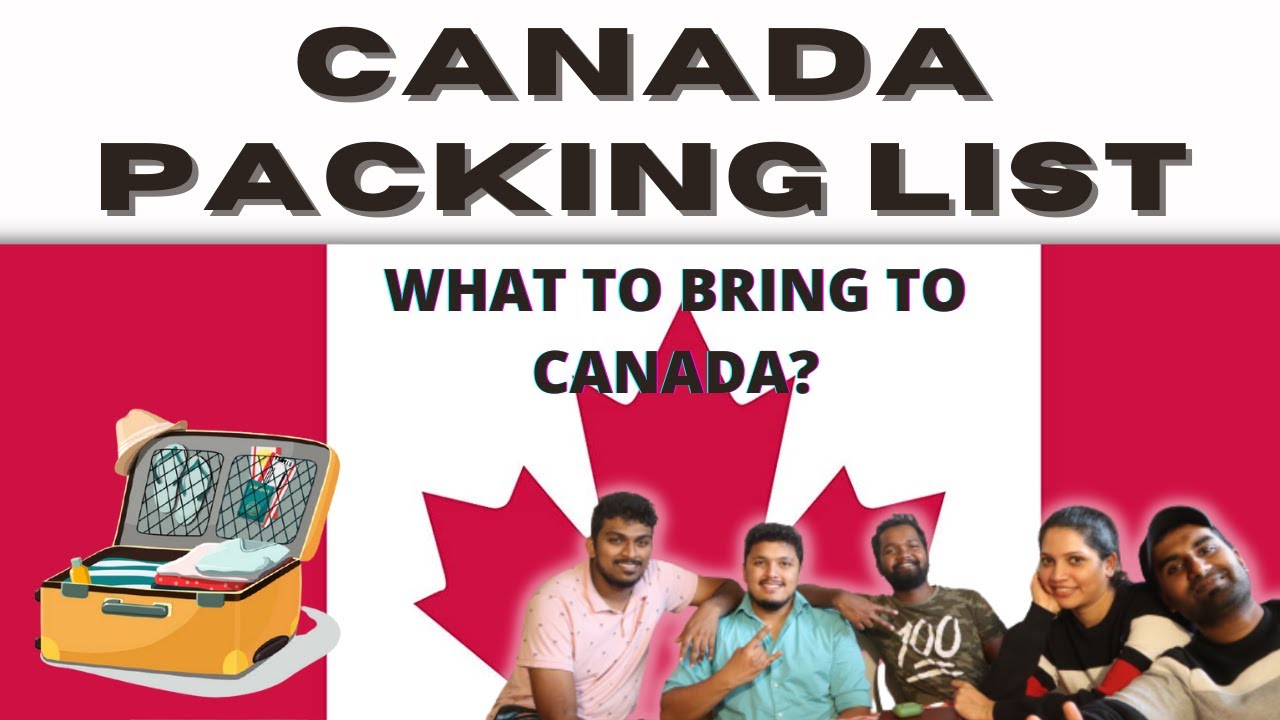 PACKING LIST CANADA | WHAT TO BRING TO CANADA AS A STUDENT ? | CANADA MALAYALAM