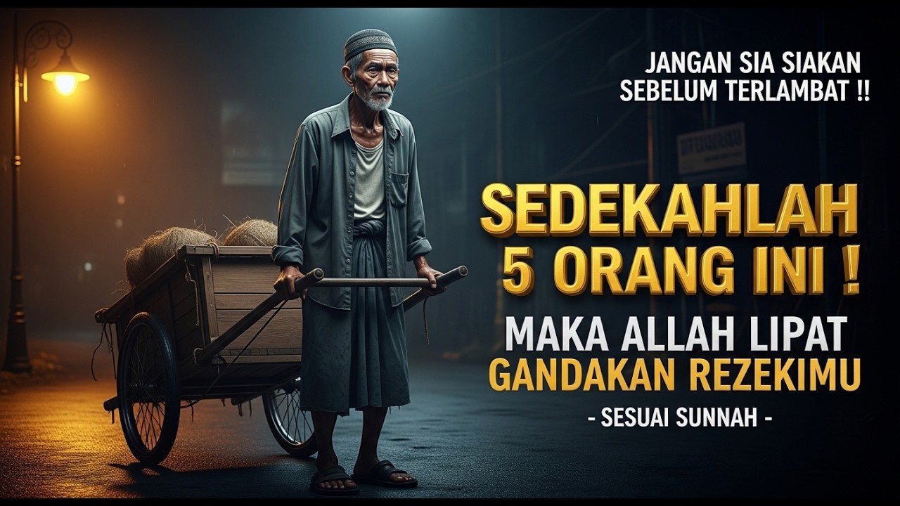 SEDEKAHLAH KEPADA 5 ORANG INI, MAKA AKAN DILIPAT GANDAKAN REZEKI ANDA