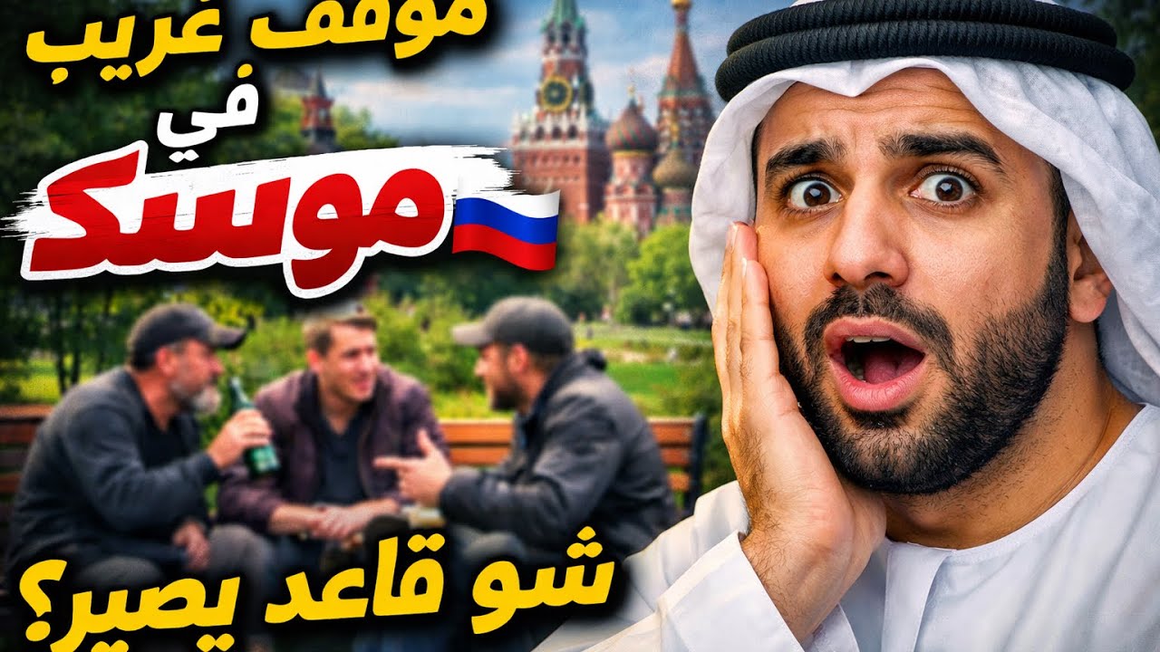 رحلتي إلى موسكو بدأت بموقف ما أنساه… شوف شو صار لي أنا وأبوي! 🇷🇺
