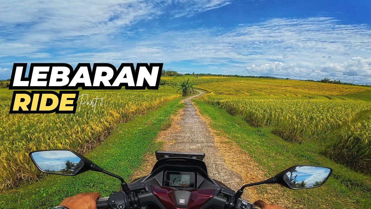 Lebaran Ride | Motoran Explore Jalur Suasana Pedesaan di Tabanan Bali - Part 2