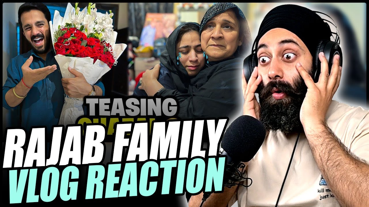 Rajab Teasing her Sister Ghazal Gone Emotional | Inidna Reaction | PunjabiReel TV