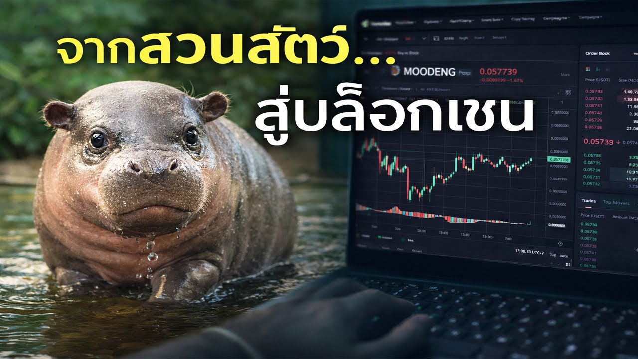 “จากสวนสัตว์…สู่บล็อกเชน” #สารคดี#ai