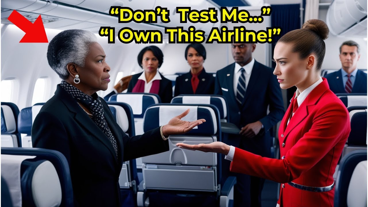 Elderly black woman is denied first class by a racist flight attendant, then she buys the airline!