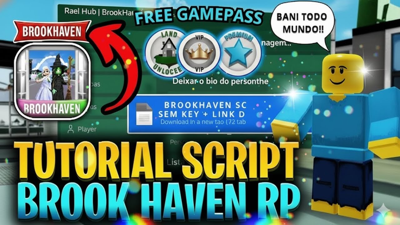 🚀👑 Brookhaven Premium FREE! 🔥 Script Poderoso e Indetectável!