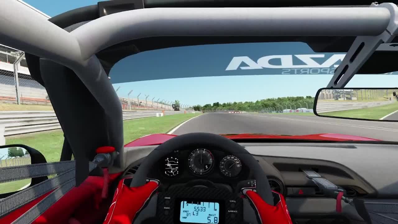 Assetto Corsa Brands Hatch - GP Mazda MX5 Cup (Dry) Track Guide (Hotlap + Telemetry)