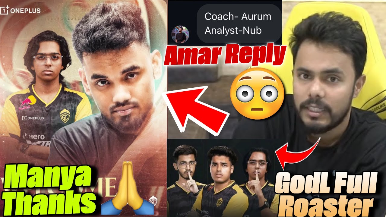 Amar Confirm GodL Full Roaster💛✅Manya Thanks🙏 & Spower Reply🥹SouL Shocked Manya In GodL😳