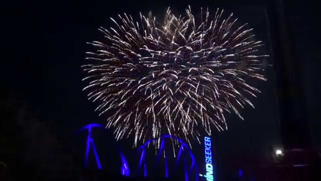 Kings Island 4th of July Fireworks 2020 with Orion Lighting