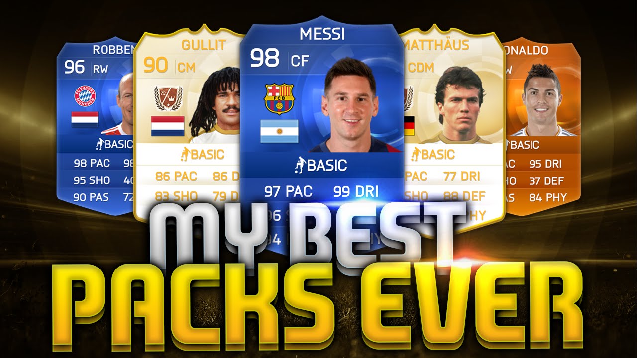 MY BEST PACKS EVER!!!! FIFA 15 ULTIMATE TEAM