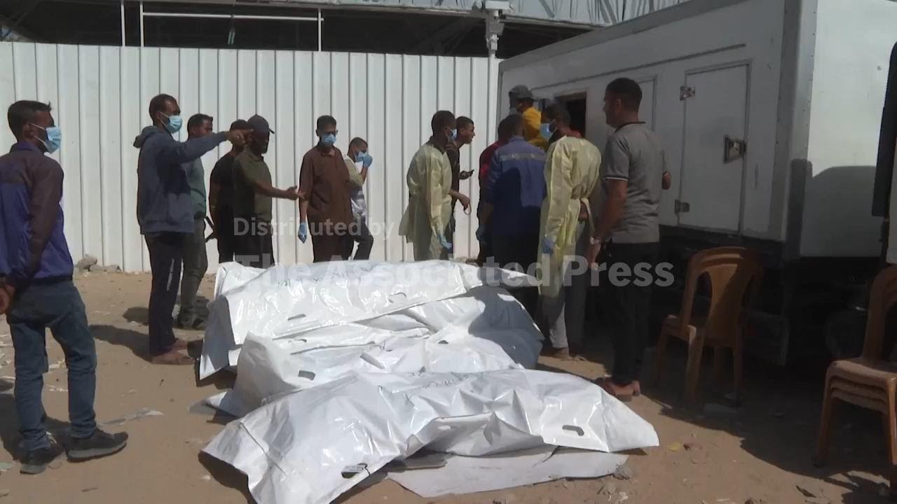 Gaza health officials struggle to identify bodies of Palestinians returned by Israel