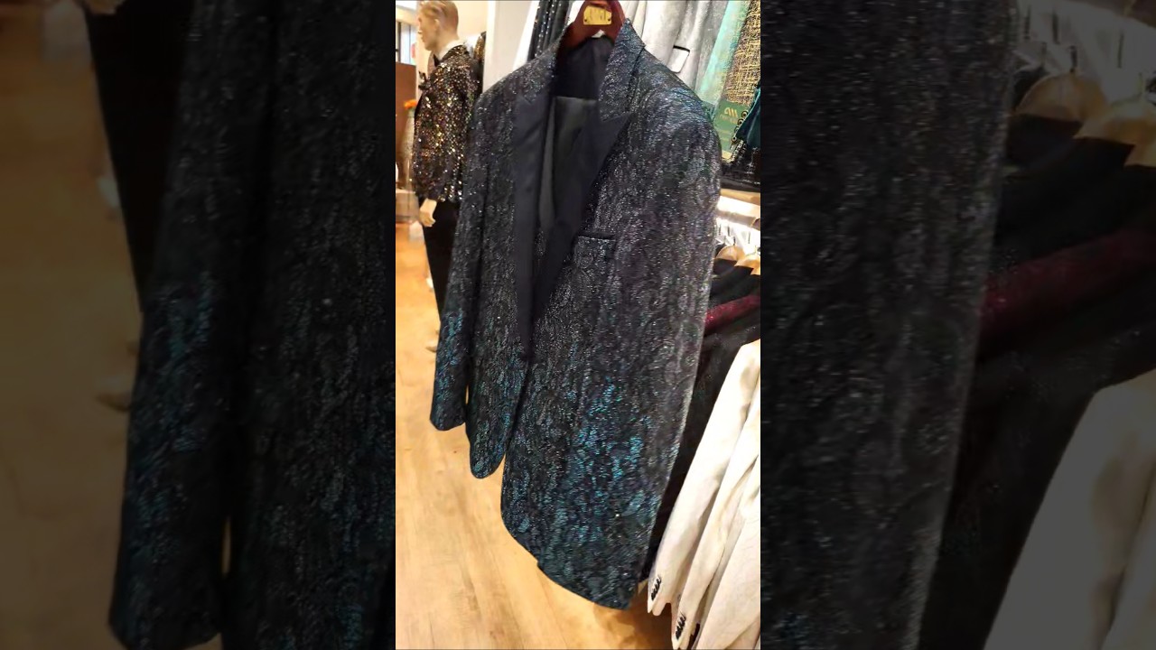 Men's Luxury Sparkly Suit. #chicmen #sparkly #suit