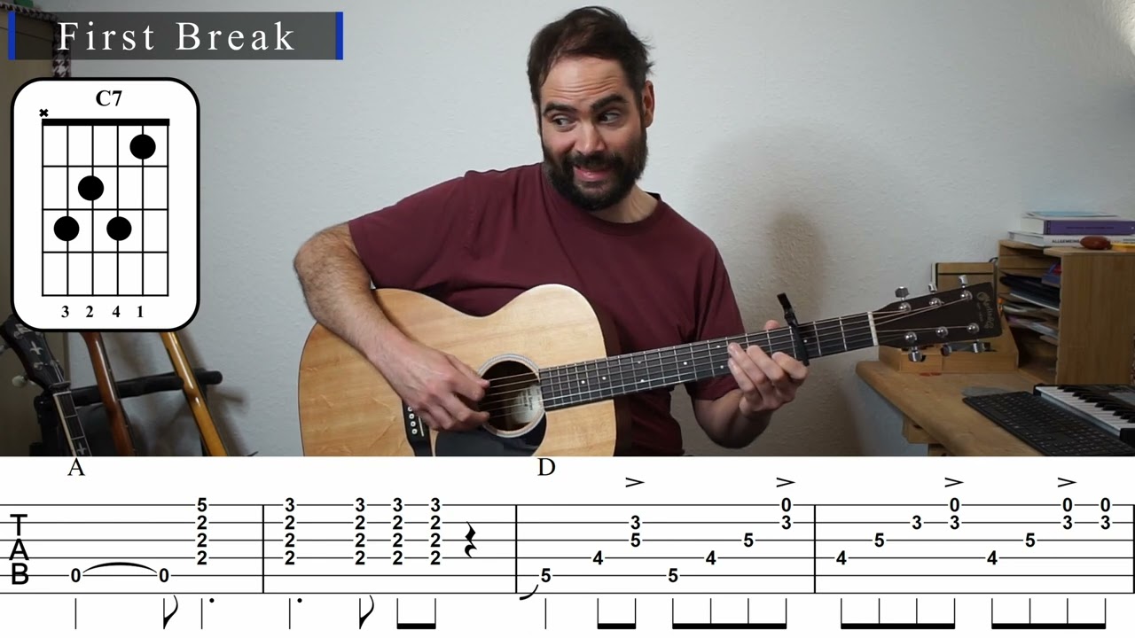 Billy Strings - Don't let your Deal go Down solo transcription