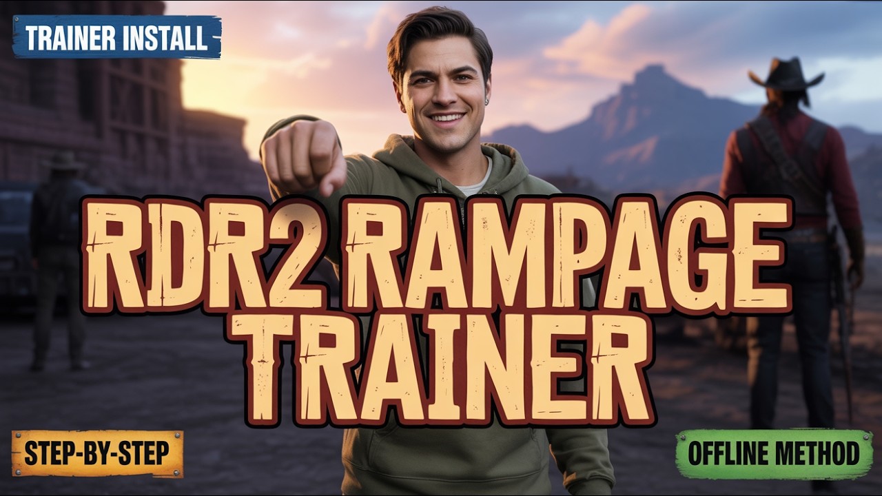 Как установить трейнер Rampage в Red Dead Redemption 2 (PC) в офлайн-режиме | Руководство 2026 года