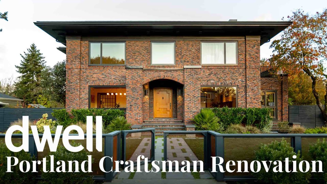 This Stately Century-Old Craftsman in Oregon Conceals Bright, Youthful Interiors