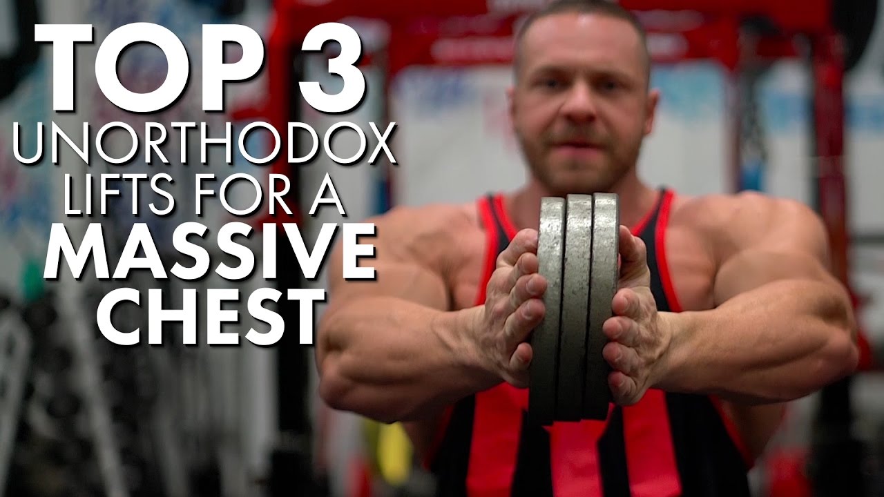 Top 3 Unorthodox Lifts For A Massive Chest | Tiger Fitness