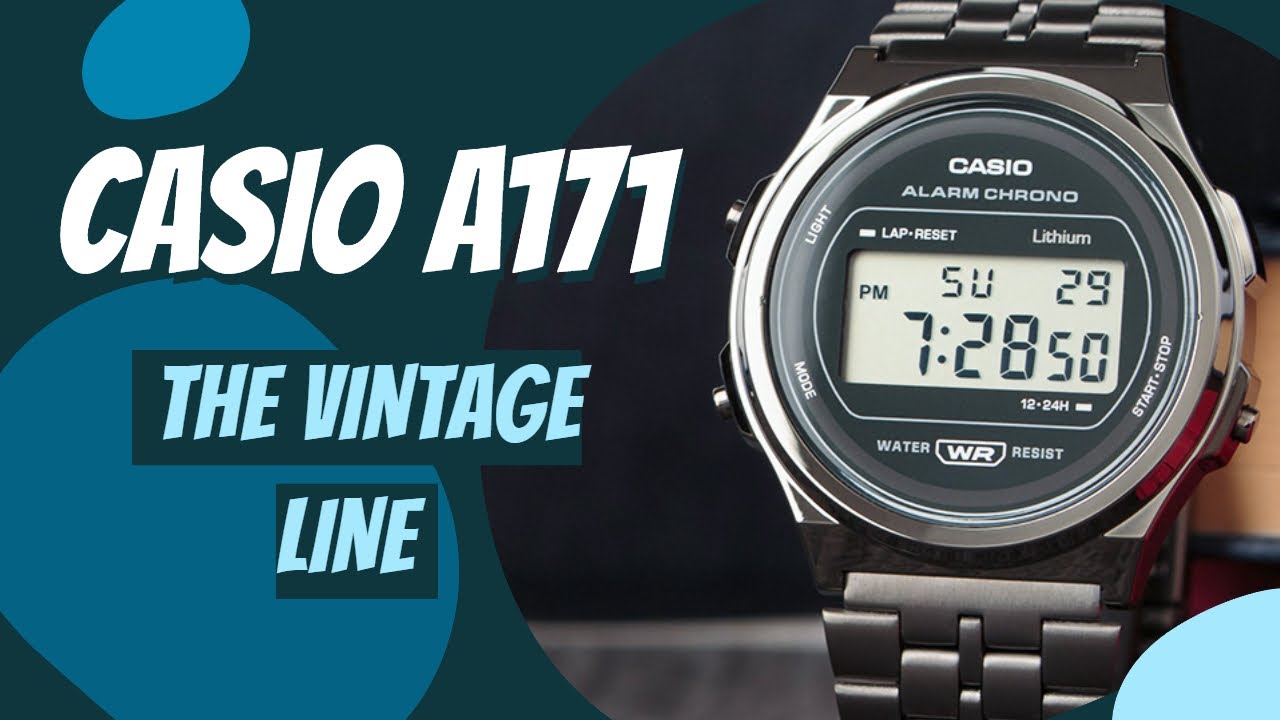 Винтажная линейка Casio &mdash; обзор Casio A171