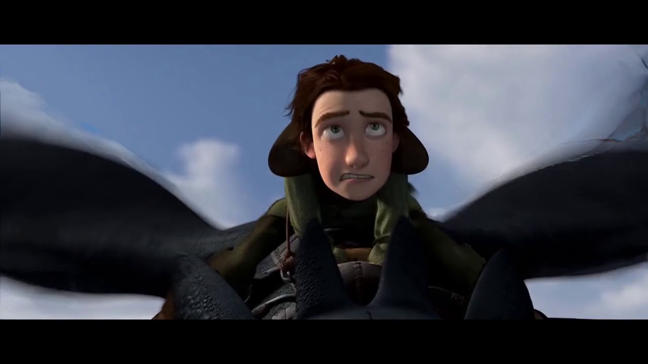 How To Train Your Dragon - Test Drive -  DAIN APP 0.47 Mode1 AI x2 Interpolation 720p 47fps RAW