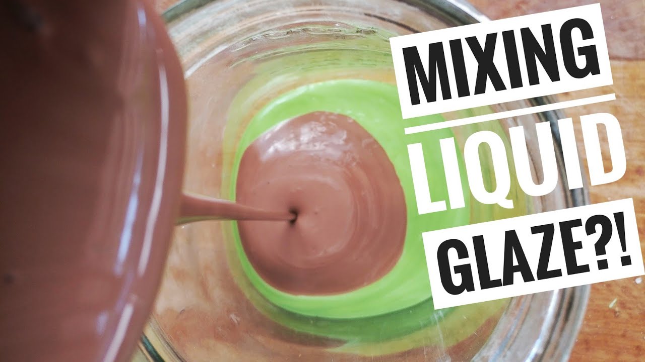 Mixing Glaze liquid