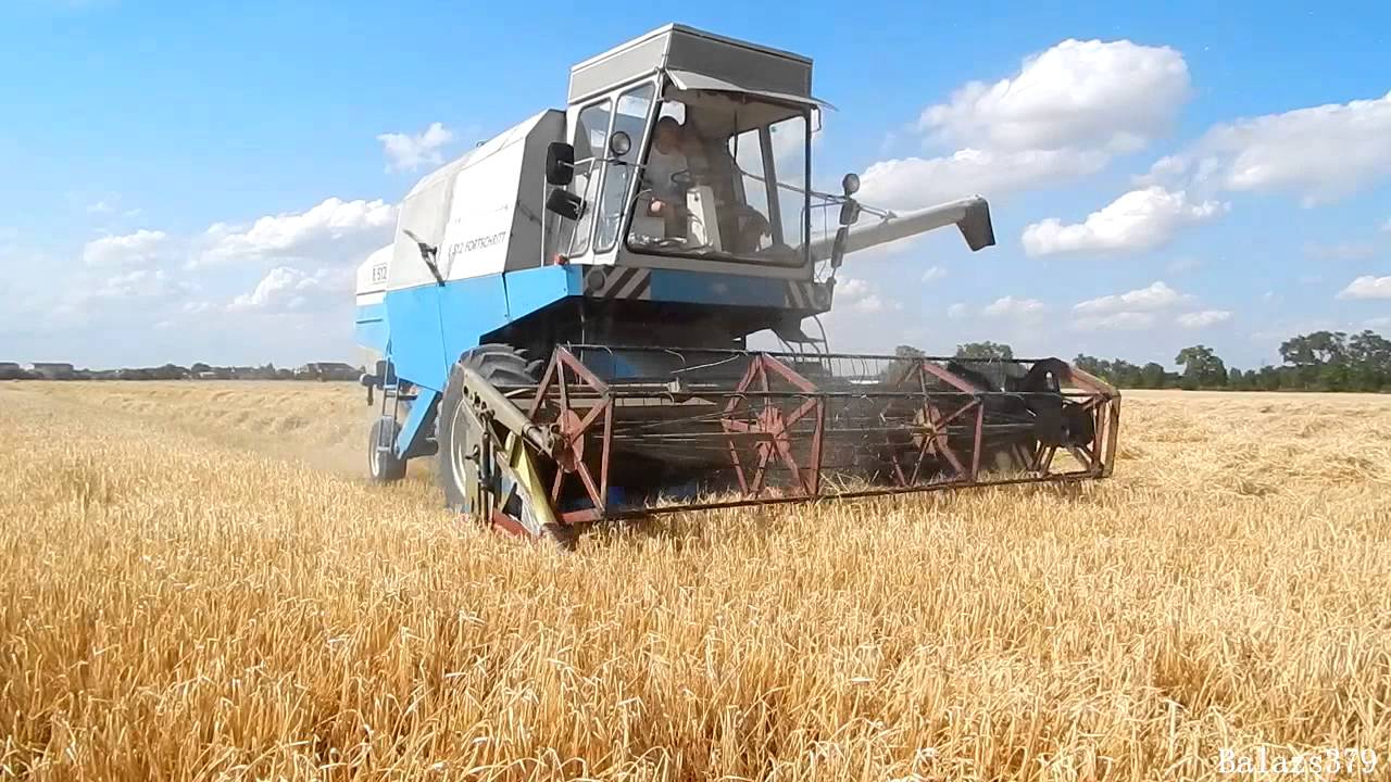 Fortschritt E-512 Árpa aratás/Barley harvest
