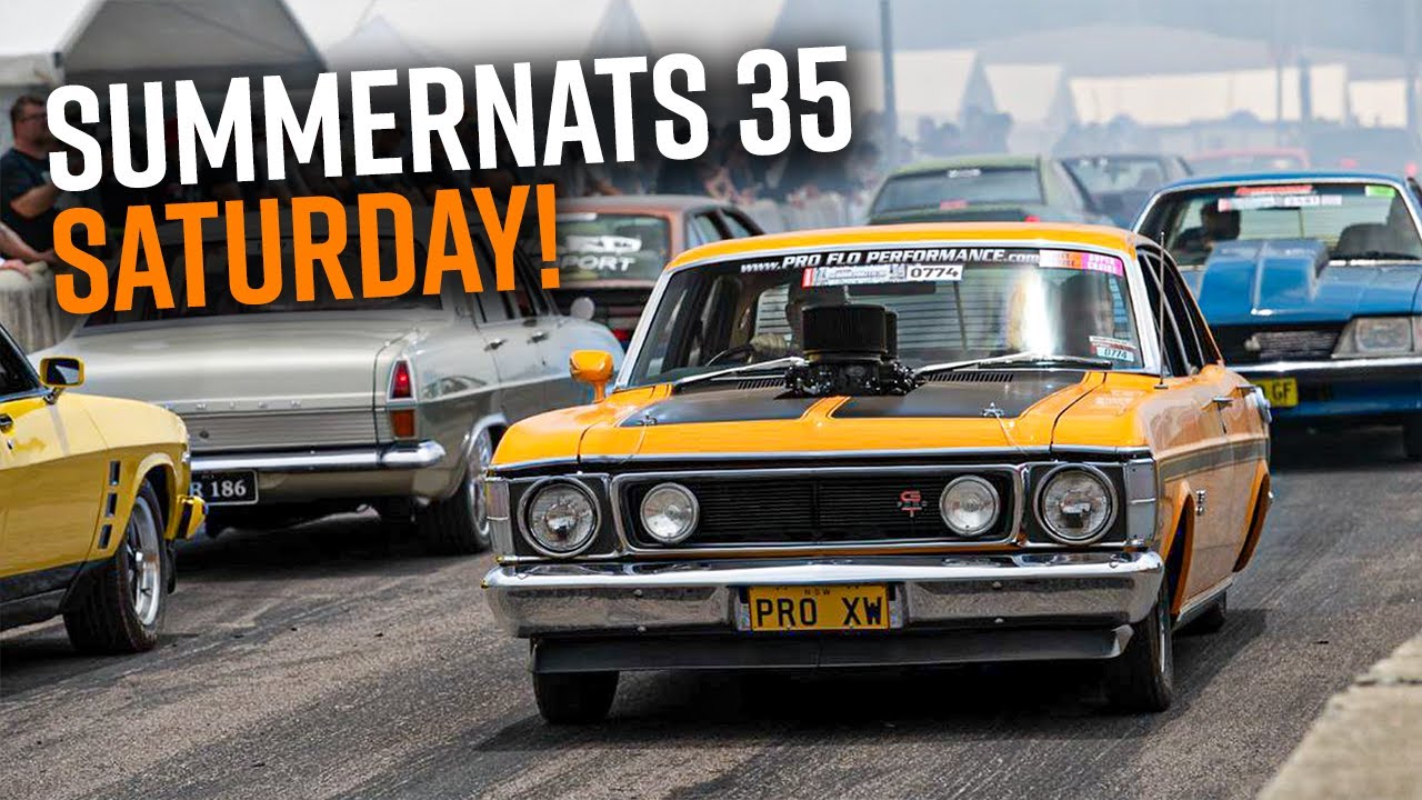 Summernats 35 SOLD OUT Saturday! Tuff St, Burnouts, Supercruise, Braddon + MORE!