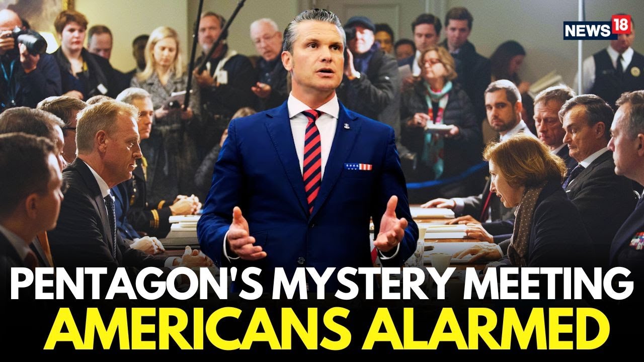 Hegseth Summons 800 Top Generals for Emergency Meeting | Pentagon Shakeup 2025 | US News | Live-N18G