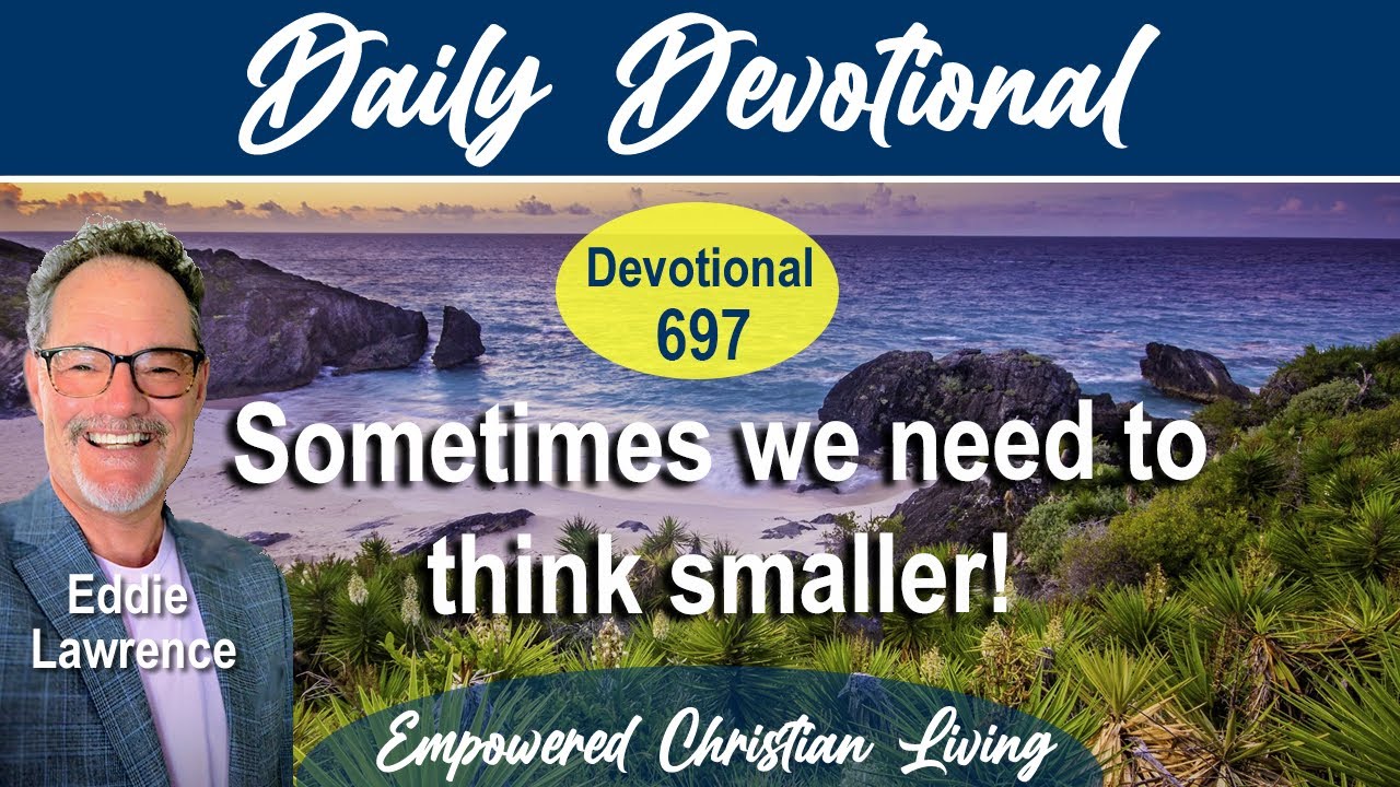 Sometimes we need to think smaller!