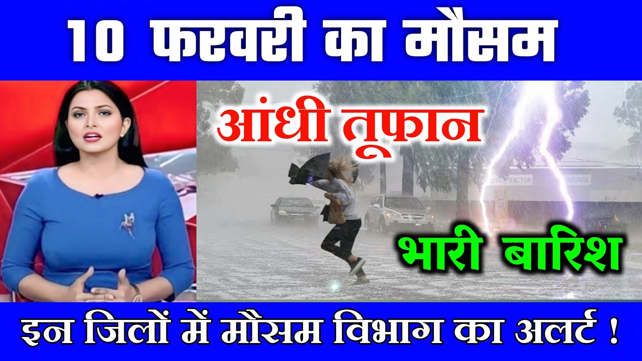 10 फरवरी का मौसम| today weather update, heat wave, #Mausam_ki_jankari #Lucknow_weather #आज_का_मौसम