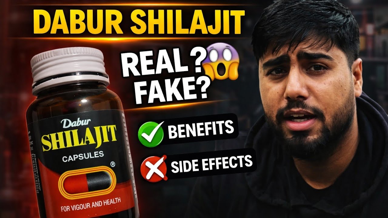 Dabur Shilajit Capsules Honest Review | Real or Fake? Benefits, Side Effects & Dosage |